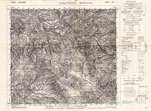 Browse GSGS 4229 1:50,000 Amatrice Sheet 139 I