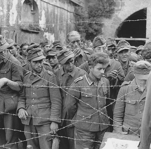 German POWs in Monte Cassino