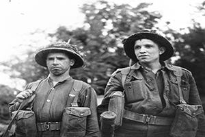 Browse Two soldiers of the Highland Light Infantry of Canada