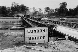 Browse Transport crossing into the Orne bridgehead