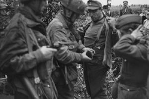 Browse Captured German troops being searched