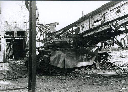 Pzkpfw IV deployed by the German Army in Arnhem