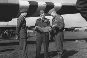 Browse Air Chief Marshal Sir Arthur W Tedder and Lieutenant General F A M Browning