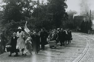 Browse Dutch civilians are evacuated from St. Elizabeth's Hospital