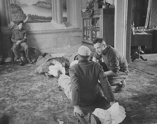 German POW receives treatment