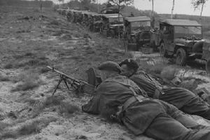 Browse British soldiers lay in wait