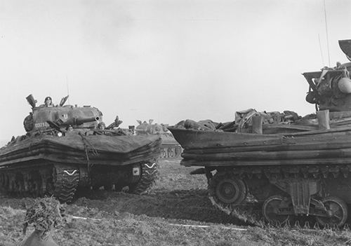 Sherman DD tanks