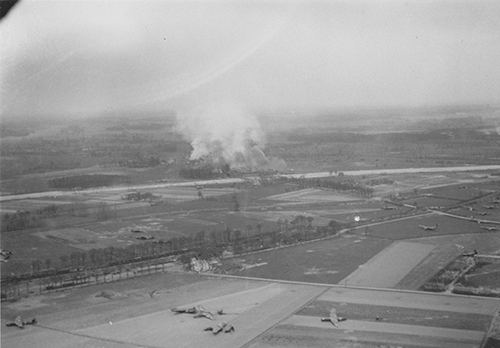 An aerial view across LZ-U2