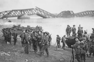 Troops of the 1st Cheshire Regiment