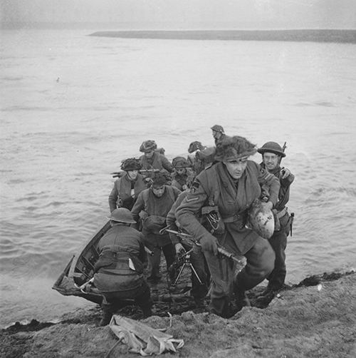 A section of men from 15th (Scottish) Division