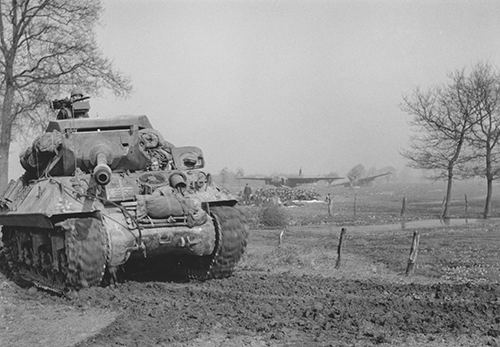 A British Achilles self-propelled gun