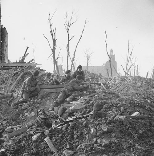 Commandos in Wesel