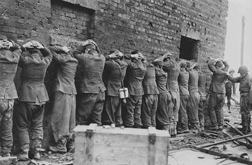 German troops captured by the US 102nd Division