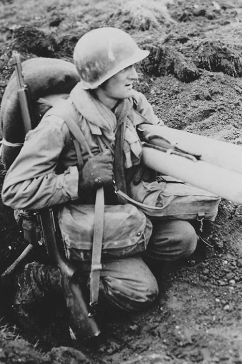 A Pte from the US 84th Division