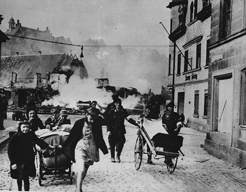 Civilians Leave Kronach