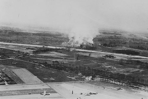 An aerial view across LZ-U2