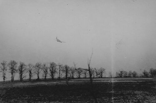 A Dakota comes down during the Rhine Crossing