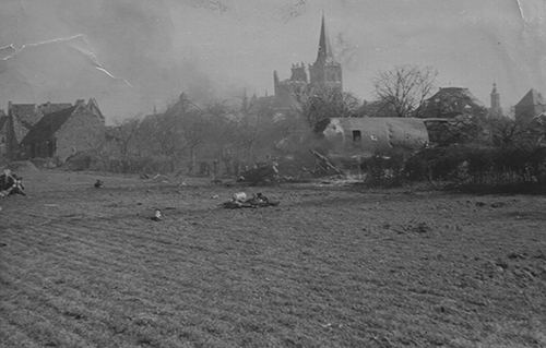 Crashed Horsa Glider