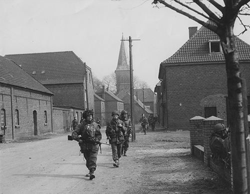 Paratroops in Hamminkeln