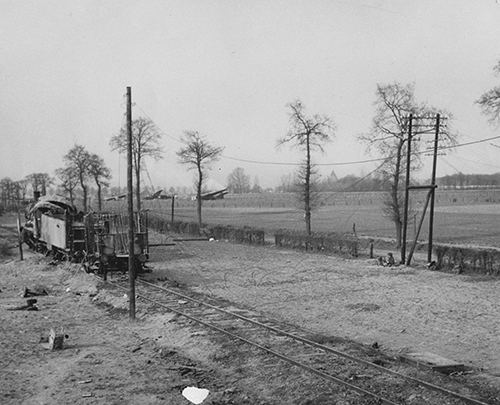 Gliders during the Rhine Crossing