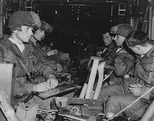 17th Airborne Division US Glider troops