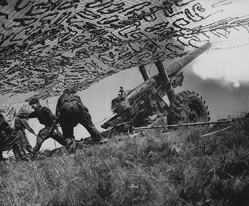 Polish Gunners put up a barrage