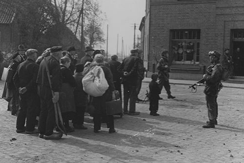 German civilians in Hamminkeln