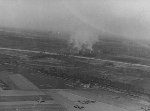 An aerial view across LZ-U2