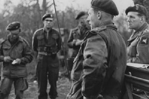 Browse Major General Bols talks to War Correspondents.