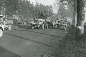 African-American soldiers of a field artillery unit