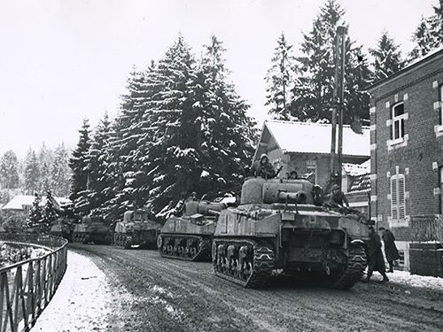 B Sqn East Riding Yeomanry of the 33rd Armoured Brigade