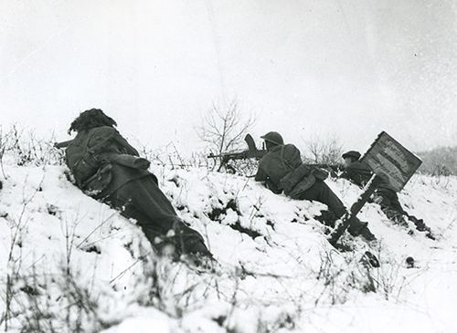 British advance near Hotton