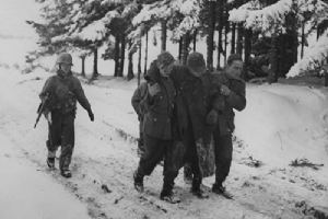 A member of the 4th Armoured Division