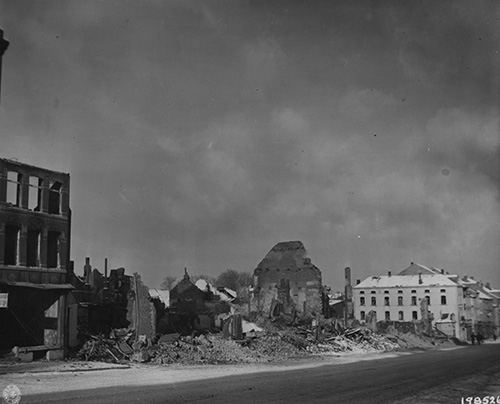 Main street in Bastogne