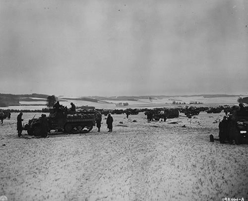 Half tracks of the 11th Armoured Division