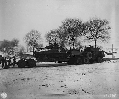 A US Third Army tank retriever