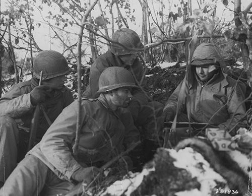 35th Division Observation Post near Bastogne