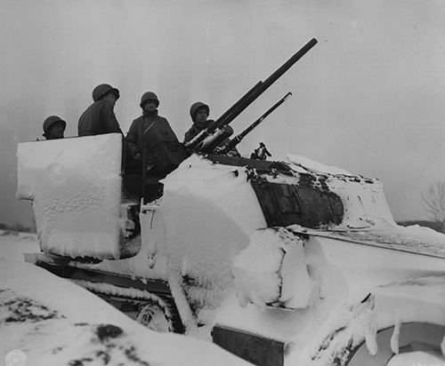 Flak Wagon of an anti aircraft battalion