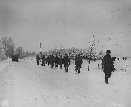 Troops of A Coy, 513th Regt, 17th Airborne Div