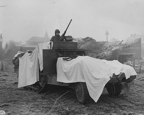 T/5 Walter Streetman of the 10th Armoured Division