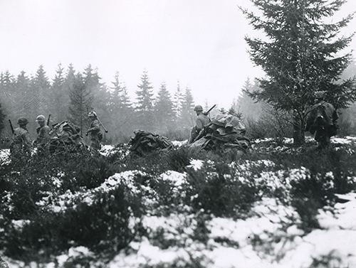 American Infantrymen of the 84th Infantry Division