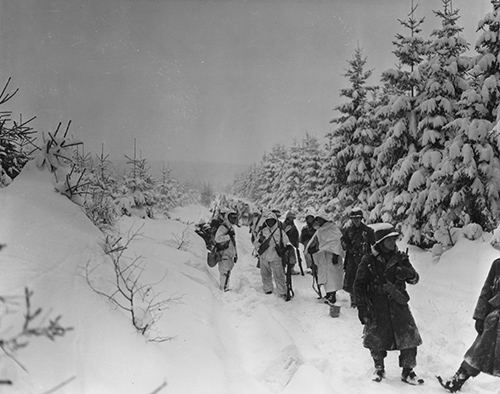 Soldiers of the 82nd Airborne Division near Herresbach