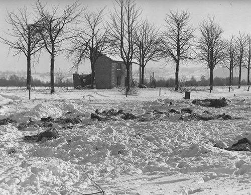 Attrocities committed by German troops in the vicinity of Five Points