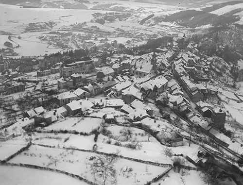 An aeriel shot of Wiltz