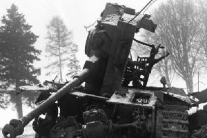 Browse A Pz MkIV wrecked by concentrated American fire-power