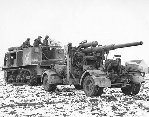 Captured German 88mm Strensberg