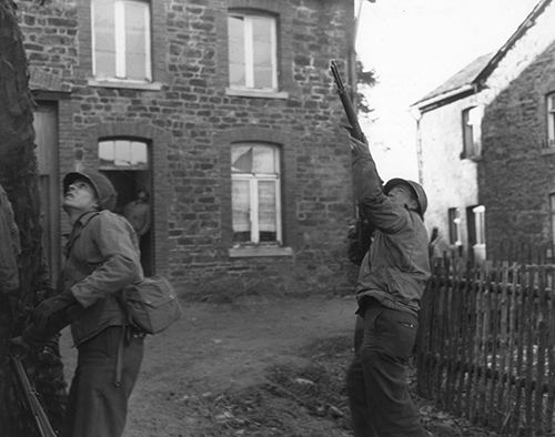 American rifleman of the 30th Division