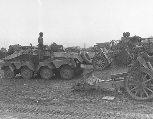 Units of 2nd Armoured Division