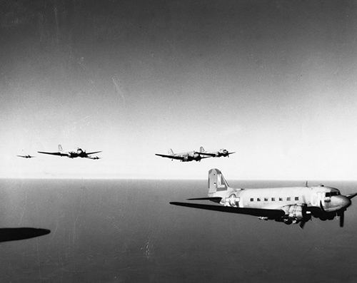 Douglas C-47s of the 9th Troop Carrier Command