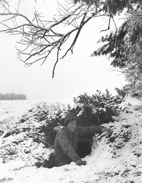 A soldier of C Bty, 12th Fd Arty Bn